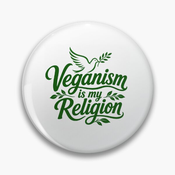 Item preview, Veganism is my Religion designed and sold by RGUVegan.