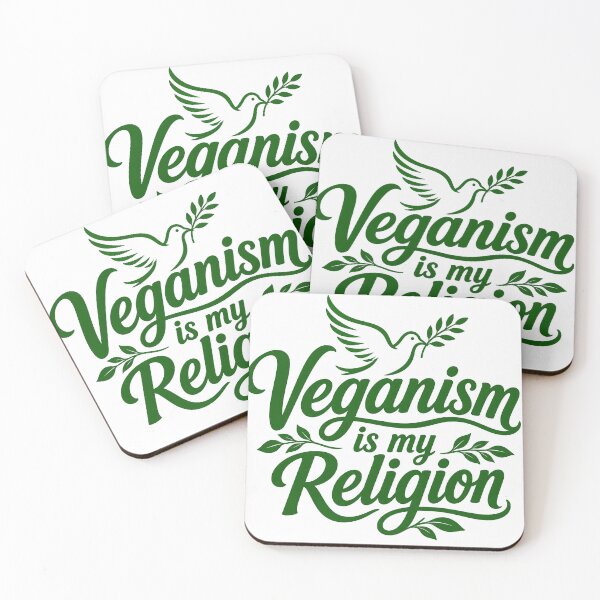 Item preview, Veganism is my Religion designed and sold by RGUVegan.