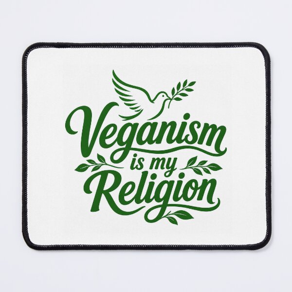 Item preview, Veganism is my Religion designed and sold by RGUVegan.
