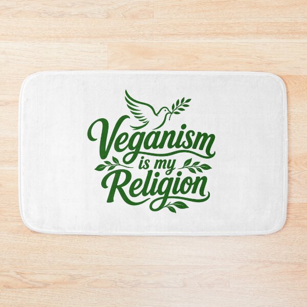 Item preview, Veganism is my Religion designed and sold by RGUVegan.