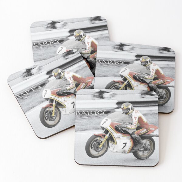 Item preview, Barry Sheene Moto GP Legend Motorbike Racer Champion designed and sold by JonDelorme.