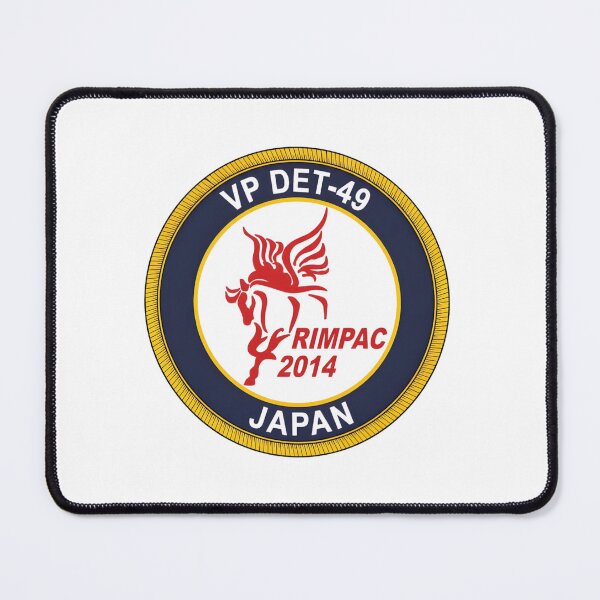 Item preview, US Navy VP DET-49 RIMPAC 2014 Japan Mission Patch designed and sold by CharlieDesings.