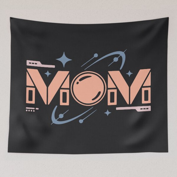 Item preview, MOM Retro Space Design - Vintage Cosmic Mother Gift designed and sold by cabana.space.