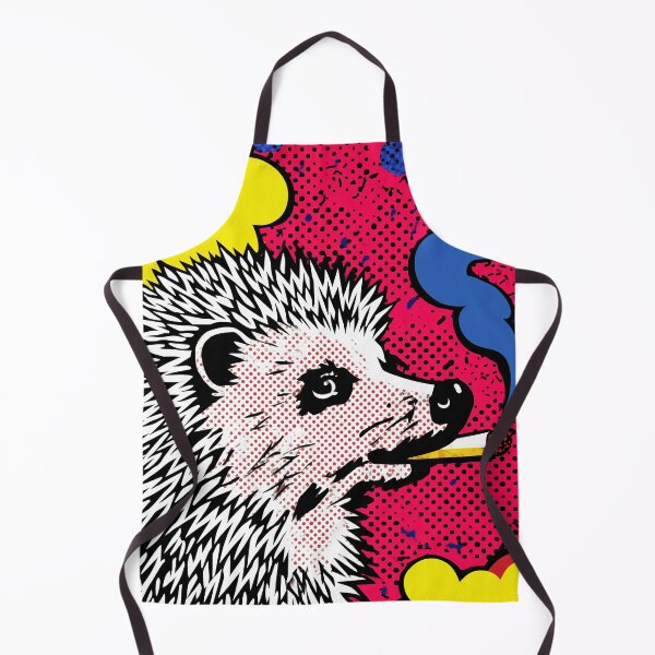 Item preview, Pop Art Hedgehog Smoking designed and sold by lautir.