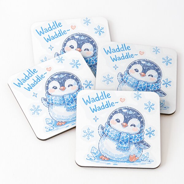 Item preview, Penguin Waddle Waddle l: Cute Animal Collection designed and sold by SharpnShine by Mellow.