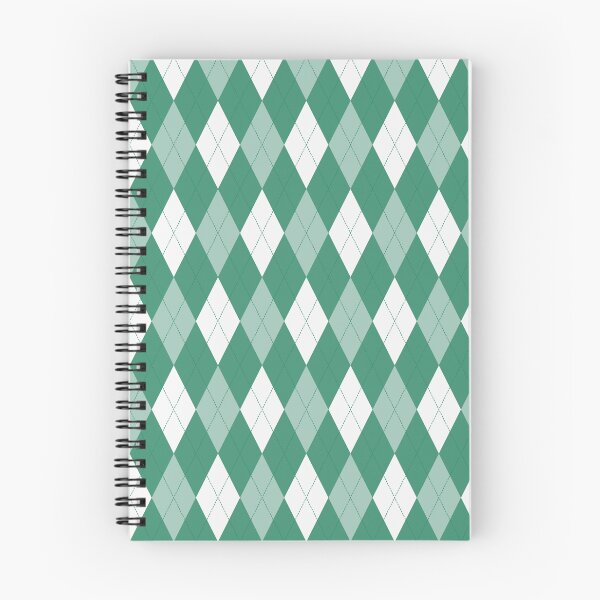 Item preview, Patrón de rombos blanco y verde designed and sold by pattern-archive.