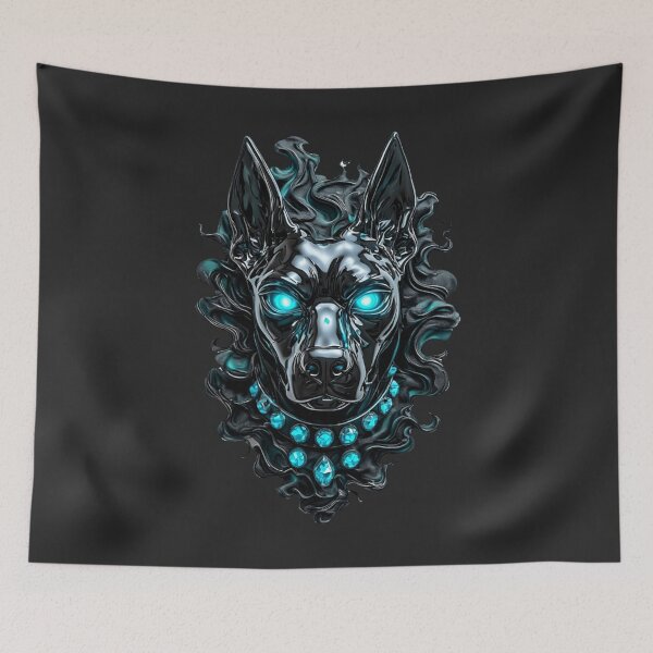 Item preview, Sovereign Sentinel: Obsidian Doberman in Liquid Chrome_Edition_01 designed and sold by Shift-Bloom.