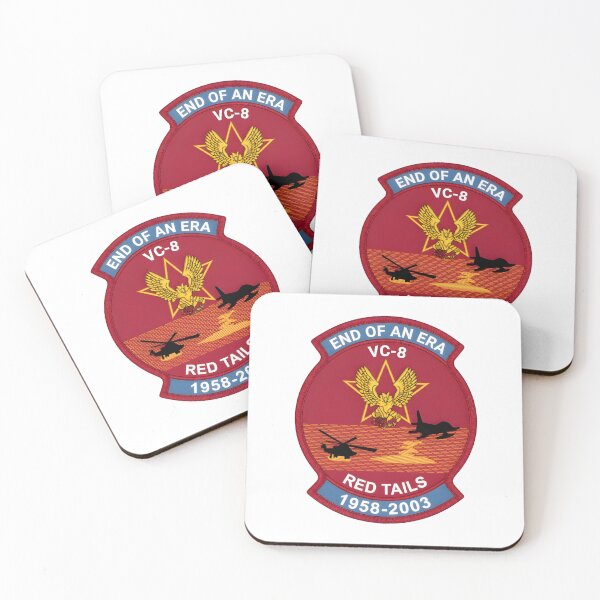 Item preview, VC-8 "Red Tails" Decommissioning Commemorative Insignia designed and sold by CharlieDesings.