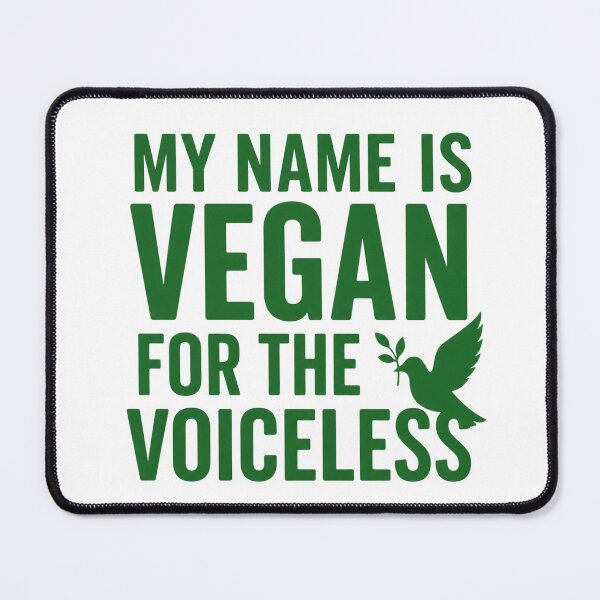 Item preview, My Name Is Vegan designed and sold by RGUVegan.