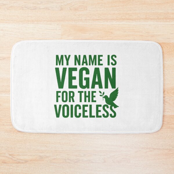 Item preview, My Name Is Vegan designed and sold by RGUVegan.