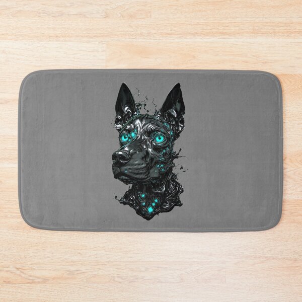 Item preview, Sovereign Sentinel: Obsidian Doberman in Liquid Chrome_Edition_02 designed and sold by Shift-Bloom.