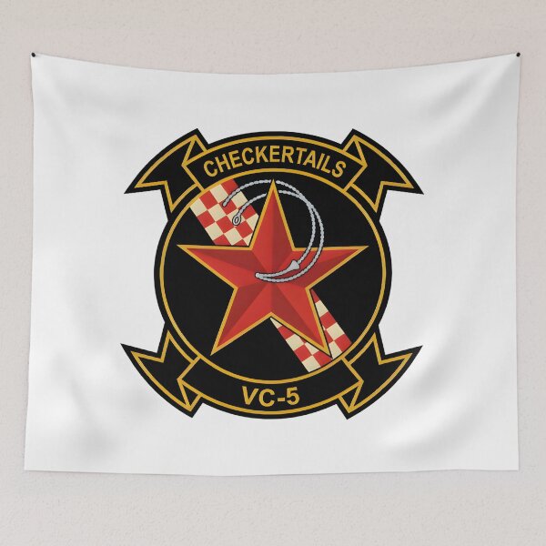 Item preview, US Navy Composite Squadron Five (VC-5) "Checkertails" Insignia designed and sold by CharlieDesings.