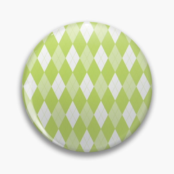 Item preview, White And Lime Argyle Pattern designed and sold by pattern-archive.