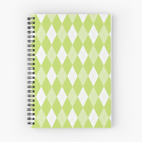 Item preview, White And Lime Argyle Pattern designed and sold by pattern-archive.