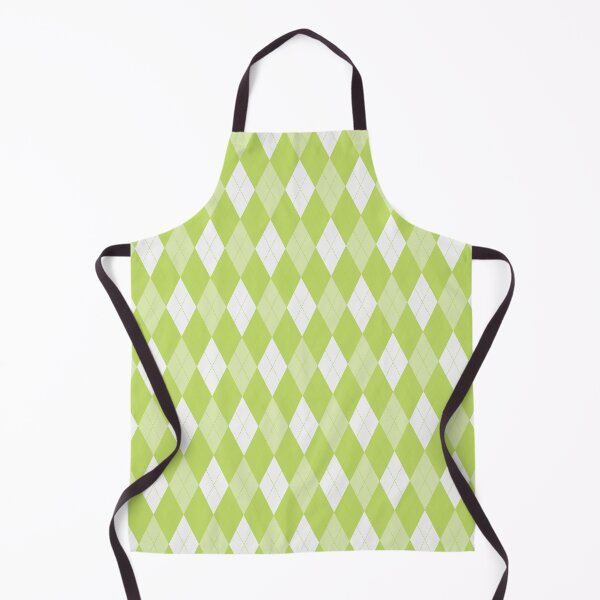 Item preview, White And Lime Argyle Pattern designed and sold by pattern-archive.