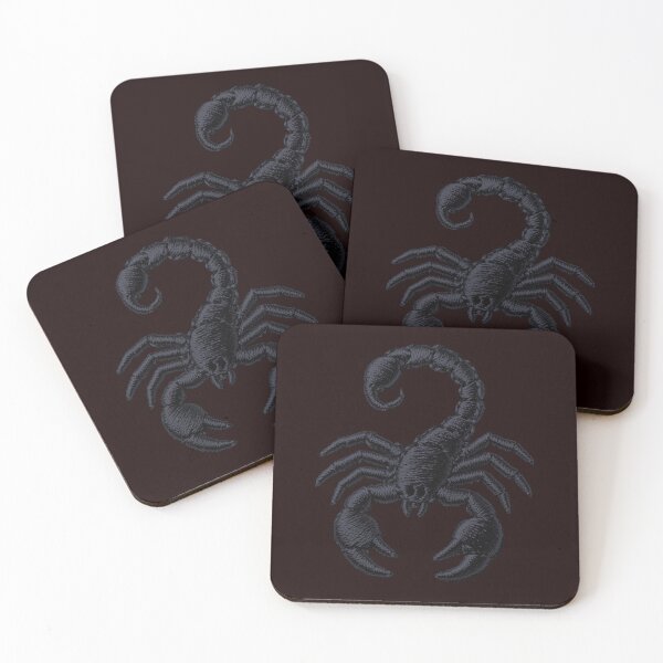 Item preview, Scorpio zodiac sign horoscope illusion of an embroidery designed and sold by Segasprojects.
