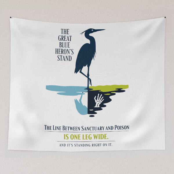Item preview, Great Blue Heron Balance designed and sold by WildlifeInc.