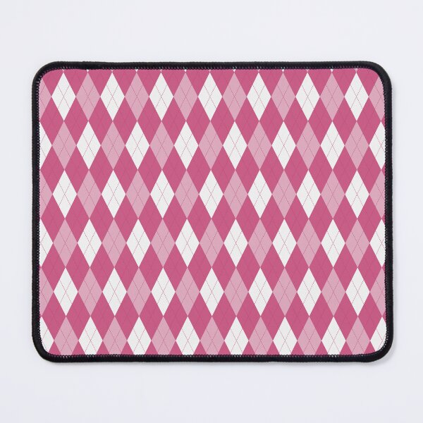 Item preview, White And Magenta Argyle Pattern designed and sold by pattern-archive.