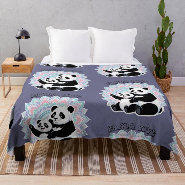 Item preview, Cute Panda Love - Mother and Baby Mandala Illustration designed and sold by Chromatic Artistry.