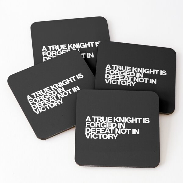 Item preview, A True Knight Is Forged In Defeat Not In Victory - A Knight of the Seven Kingdoms Art designed and sold by dsxclothing.