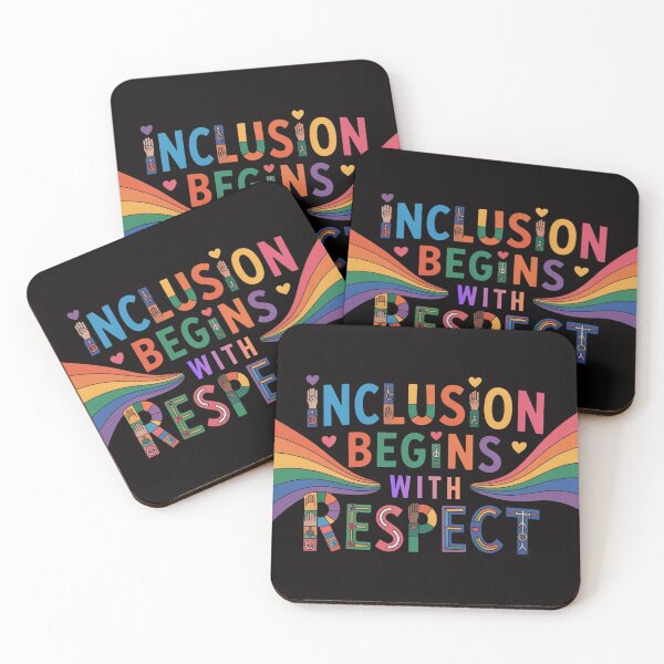 Item preview, Inclusion Begins With Respect designed and sold by mirciashop.