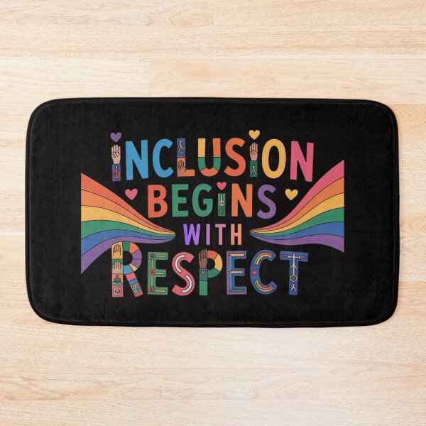 Item preview, Inclusion Begins With Respect designed and sold by mirciashop.
