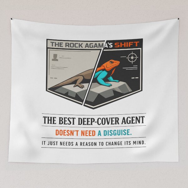 Item preview, Rock Agama Shift Concept Art designed and sold by WildlifeInc.
