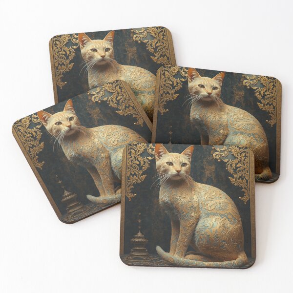 Item preview, Cosmic Thai cat  designed and sold by LALADACOLT.