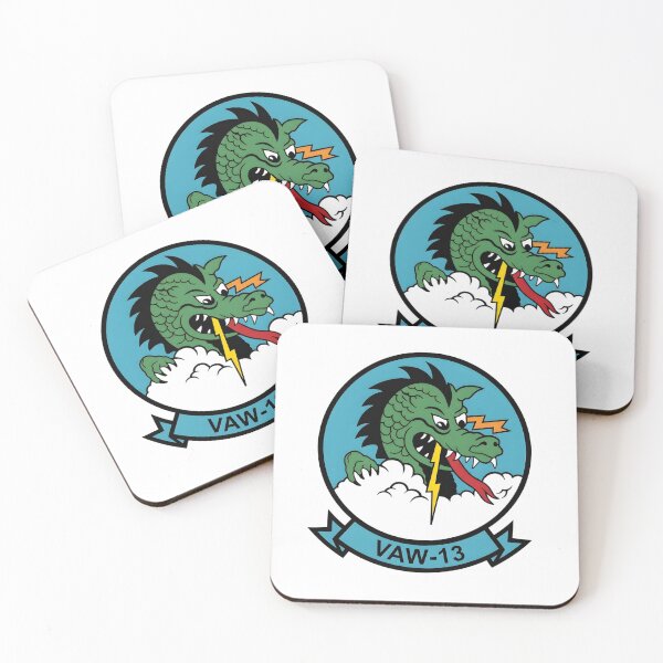Item preview, US Navy Carrier Airborne Early Warning Squadron 13 (VAW-13) "Zappers" Insignia designed and sold by CharlieDesings.