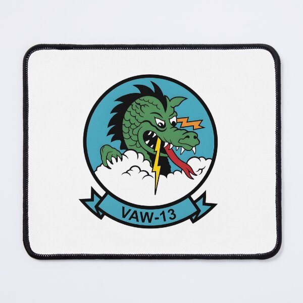 Item preview, US Navy Carrier Airborne Early Warning Squadron 13 (VAW-13) "Zappers" Insignia designed and sold by CharlieDesings.