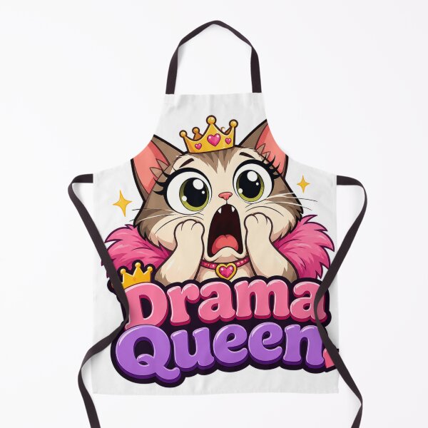 Item preview, Drama Queen Cat Funny Sticker Cute Cat Meme Pet Lover Gift designed and sold by VibrantArtful7.