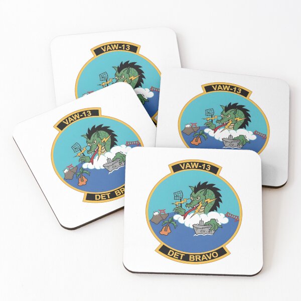 Item preview, US Navy VAW-13 "Zappers" Detachment Bravo (DET BRAVO) Insignia designed and sold by CharlieDesings.