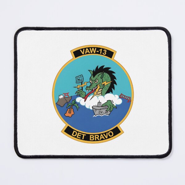 Item preview, US Navy VAW-13 "Zappers" Detachment Bravo (DET BRAVO) Insignia designed and sold by CharlieDesings.