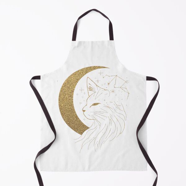 Item preview, Celestial Moon Cat – Elegant Astral Astrology Design for Cat Lovers designed and sold by lunadesignsmoon.