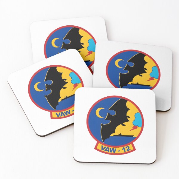 Item preview, US Navy Carrier Airborne Early Warning Squadron 12 (VAW-12) "Bats" Insignia designed and sold by CharlieDesings.