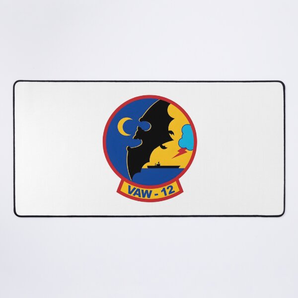 Item preview, US Navy Carrier Airborne Early Warning Squadron 12 (VAW-12) "Bats" Insignia designed and sold by CharlieDesings.
