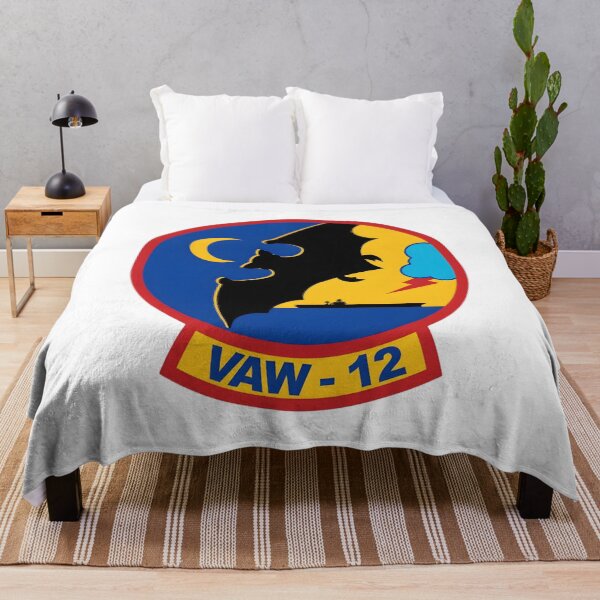 Item preview, US Navy Carrier Airborne Early Warning Squadron 12 (VAW-12) "Bats" Insignia designed and sold by CharlieDesings.