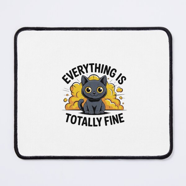 Item preview, Relatable Chaos Meme Black Cat Aesthetic Art designed and sold by Mr-wow.