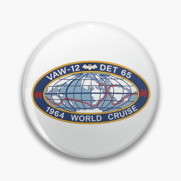 Item preview, US Navy VAW-12 Detachment 65 (DET 65) 1964 World Cruise Insignia designed and sold by CharlieDesings.