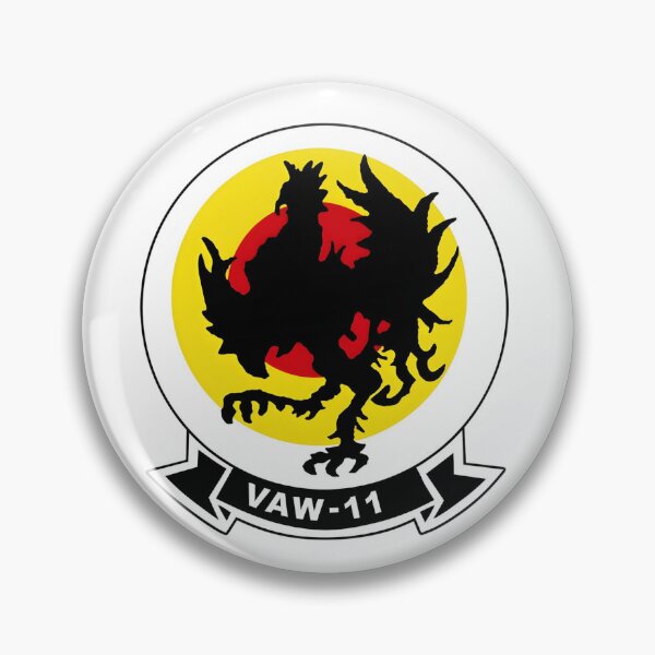 Item preview, US Navy Carrier Airborne Early Warning Squadron 11 (VAW-11) "Early Eleven" Insignia designed and sold by CharlieDesings.
