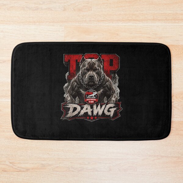 Item preview, Top Dawg Pitbull Push Up Challenge Work Out Lover designed and sold by phoebelevine.