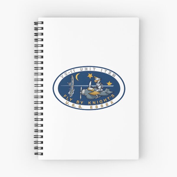 Item preview, US Navy Composite Squadron 11 (VC-11) "Fly By Knights" USS Essex Insignia designed and sold by CharlieDesings.