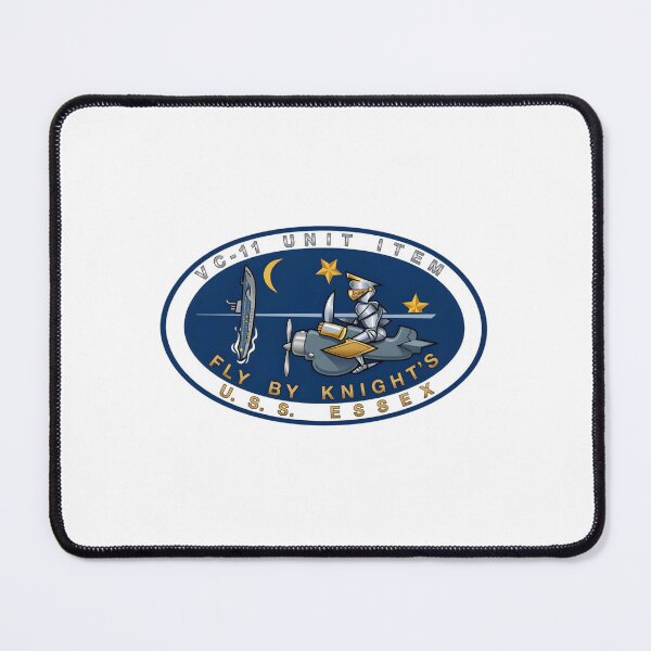 Item preview, US Navy Composite Squadron 11 (VC-11) "Fly By Knights" USS Essex Insignia designed and sold by CharlieDesings.