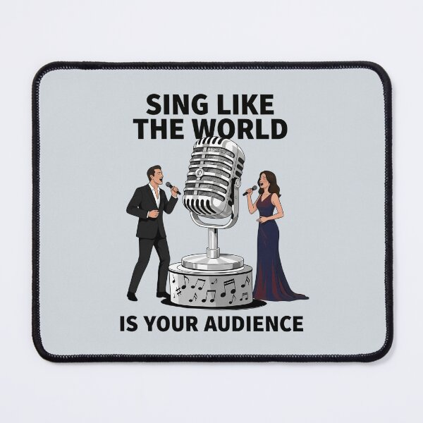 Item preview, Vocalists and singing - World Music Day designed and sold by Art-Arcade6.