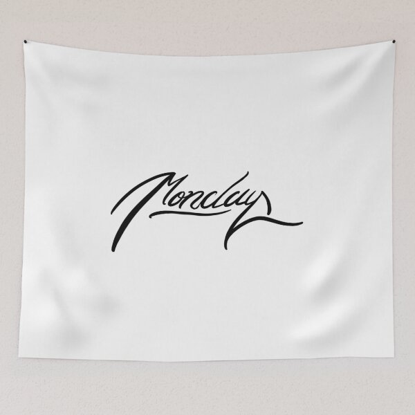 Item preview, Monday designed and sold by Upteees.