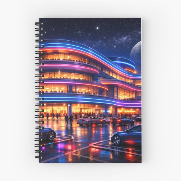 Item preview, Neon dreams about metropolises designed and sold by Sigtrix.