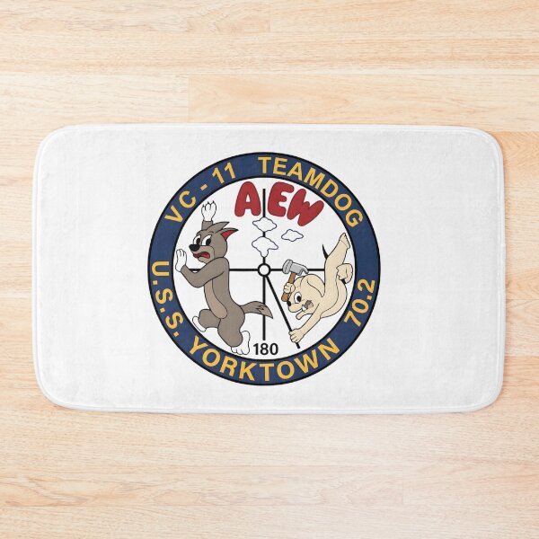 Item preview, US Navy Composite Squadron 11 (VC-11) "Teardog" USS Yorktown Insignia designed and sold by CharlieDesings.
