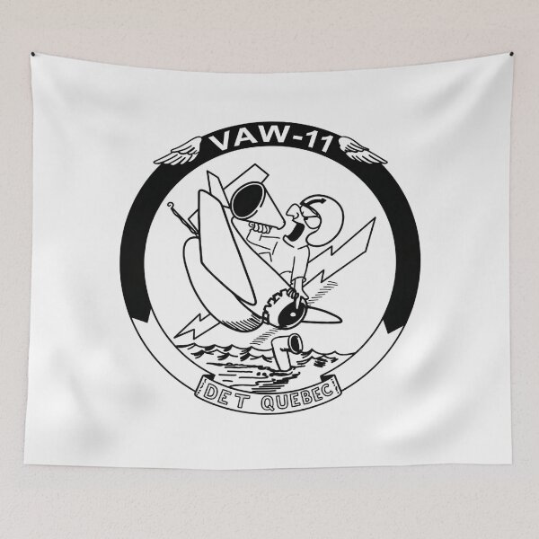 Item preview, US Navy VAW-11 Detachment Quebec (DET QUEBEC) Insignia designed and sold by CharlieDesings.