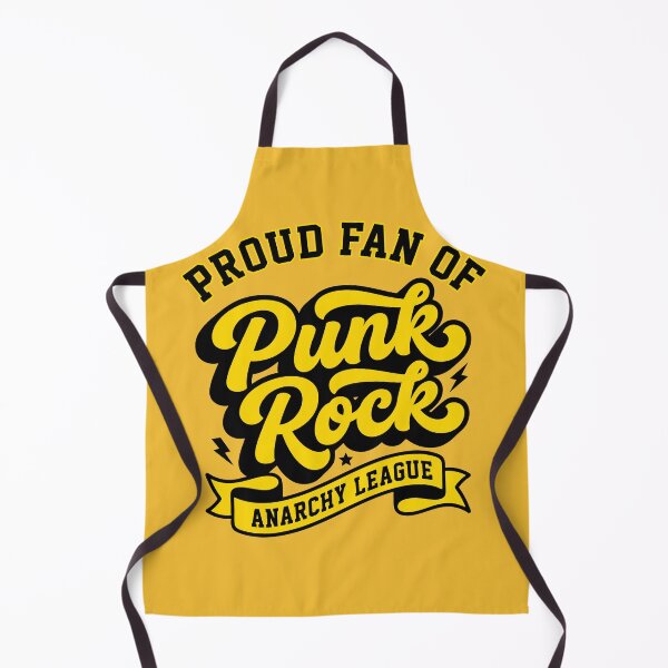Item preview, Retro Punk Rock Anarchy League Vintage Yellow and Black Vector Lettering designed and sold by Cozy-Old-Pub.
