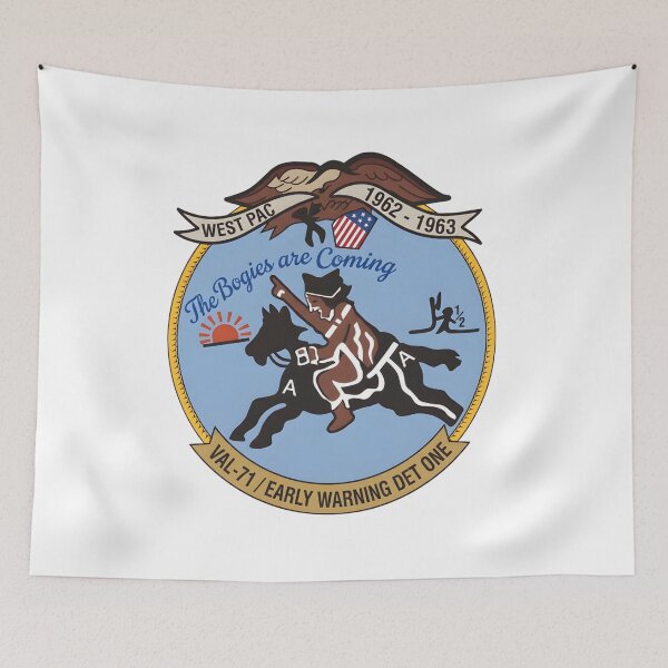 Item preview, US Navy VAW-11 Detachment One (DET ONE) WEST PAC 1962-1963 Cruise Insignia designed and sold by CharlieDesings.